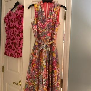 Nearly new Kate Spade Floral Burnout Dress Size 6
